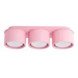 Ceiling lamp MODO 3 pink Gx53