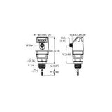 Level Sensor With Analog Output and 4 ×  Switching Outputs   LS-551-0000-LIU24PN8X-H1181