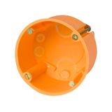 Cavitywall socket di60/d47mm, orange, PP (E115)