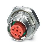 SACC-DSI-FS-4CON-L180/SH RD - Device connector, rear mounting