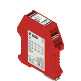 Safety module 3NO+1NC, category 3