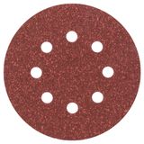 25-piece sanding sheet set for random orbit sanders, grit 60 G= 60