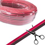 2-core wire AWG 18, red/black