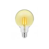 LED LIGHT SOURCE, FILAMENT VINTAGE, A-G, G95, 3000K, E27, 4,0W, AC220-240V, 360°, 300lm, 44mA