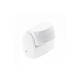 Motion sensor CR-9 mini, max.1200W,AC220-240V,50/60Hz,180°/360°,max.12m,IP65,LED,white