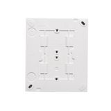 Digital thermostat, white
