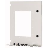 XTMPIX16WD-H550W425 Front door for IZMX16, withdrawable, HxW=550x425mm, IP55, grey