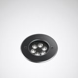 Ground-recessed luminaires Lutera 100 Lens Black ET 13W 850lm rotationally sym. wide (RB) IP68 IK10 3 SDCM 6378740