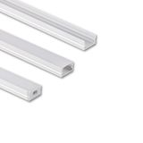 Attached aluminum profile PM 12x7mm without diffuser 2m