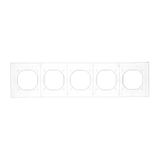 IP44 seals for 5-gang frame