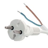 W-6 OMY 2X1 white connection cable