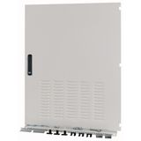 XSDMLV4097508 Box Solution door, ventilated, IP42, left, HxW=975x800mm, grey