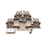 Z-series, Component terminal, Double-tier terminal, Rated cross-section: 2.5 mm², Tension-clamp connection