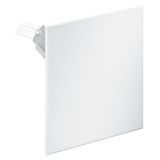 Plug-in cover with central fixing 130x130 mm