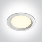 10124T/W/V WHITE SMD 24W CCTV IP20 230V