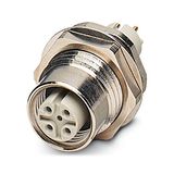 SACC-DSIV-M12FS-5CON-L180-SI - Device connector, rear mounting