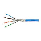 S/FTP Cable Cat.7, 4x2xAWG23/1, 1.000MHz, LS0H, Dca 30% blue