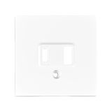 USB Type A+C Charging Port Cover, White