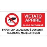 Adhesive label - Dimensions: 330 x 170 mm
