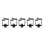 Cable Organizer Set Metal 44x60mm for mounting to 19"-rail