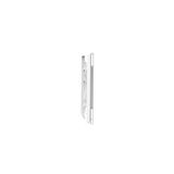 Blind element with metal support, black matt