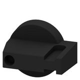Selector switch, black, without masking plate, for 3LD2050-0TK13
