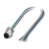 SACC-DSI-MS-5CON-M12/0,6 SCO - Device connector, rear mounting