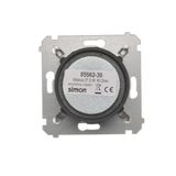 Two gang switch, 10AX, black