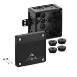 Junction box, Type of protection IP66/IP67/IP69, max. 2,5², IK09, Protection class II, Ui 1000V AC, Ui 1000V DC, DLG, DNV, VDE, Halogen free