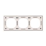 Interdediate switch with LED indicator light, 10AX, matt aluminum