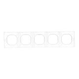 Double loudspeaker socket, beige