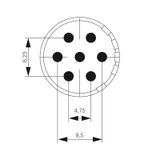 Sensor/Actuator plug-in connector