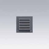 AXYL TRIM S GRID 1L930 A/S RD ANT - LED wall mounted luminaire