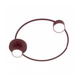 LUCIO 2 BURGUNDY