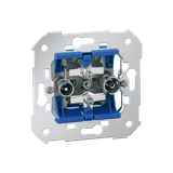 RTV-SAT pass through aerial socket, atten.: 15dB