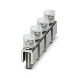 Fixed bridge SCBI 4-15 W Fixed bridge, pitch: 15 mm, color: silver (3000910)
