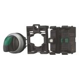 M22-WRLK-G-K10LED230-BVP Eaton Moeller® series M22 Illuminated selector switch actuator