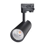 LED strip spotlight Gear 25, 25W, 3000K, 38°, black