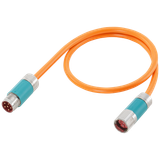 power cable, pre-assembled, Extension 4x 1.5 C SPEED-CONNECT connector Sz....6FX5002-5CN05-1DA0