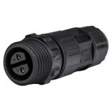 Socket without cover nut M16, 2-pin,