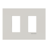 Frame - 1-gang / 1+1-module - Niessen logo - S - Dune