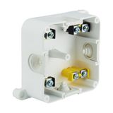 VP-61 Installation boxwkręt) n/t 88x88x40mm IP44  VP 061-51