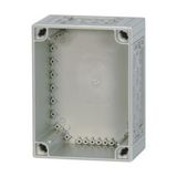 Enclosure base U-CI23E 250×187.5×120mm individual type