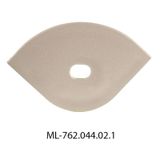 Terminal for RL with hole, silver color, 1 pc