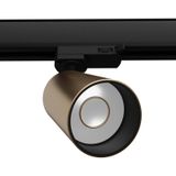 TRACK LAMP 3 PHASE AURA BRUSHED BRASS GU10 4000K 7W 550LM