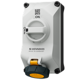 Wallm. Recept. DUO 16A3P4h 110V IP69