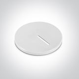 WHITE ROUND COVER FOR 68000E