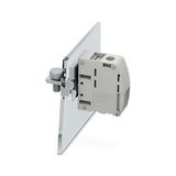 UW 50-POT/S GNYE - Panel feed-through terminal block