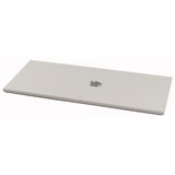 XTSZPTAC-W600 Top plate for OpenFrame, closed, W=600mm, grey