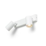 DUDE II surface mounted white 230V LED GU10 2x9W